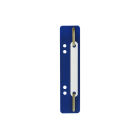 100 Stück ELBA Heftstreifen, PP, blau, kurz, 35 x 150 mm