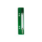 25 Stück ELBA Heftstreifen, PP, grün, kurz, 35 x 150 mm