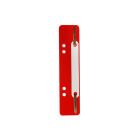 100 Stück ELBA Heftstreifen, PP, rot, kurz, 35 x 150 mm
