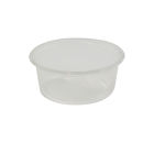 50 Stück Feinkostbecher Plastikbecher PP, 560/150ml, rund, transparent 