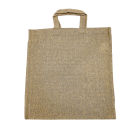 1 Stück Bio Baumwolltasche 38x42cm, braun, Naturoptik 