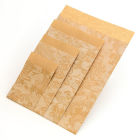 1000 Stück Papier Flachbeutel 85508F, Kraftpapier, Venezia weiß auf natur, 60g/m², 95x140mm
