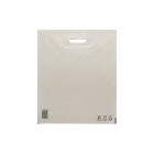 500 Stück LDPE-COEX Griffloch- Tragetaschen, Plastiktüten 38x45+5cm, 50my, weiß