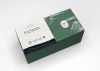 FASANA 250 Stück FASANA Papier Servietten 3-lagig, 40x40cm, 1/8 Falz, emerald green, dunkelgrün