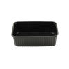 KIV 300 Stück Unischale PP, 1000ml, 180x133mm, Mehrweg, schwarz