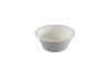  1000 Stück Bagasse Suppenschale 200ml, Ø11,4cm, weiß