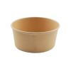 50 Stück Bio Kraft- Bowl, Salatschale 1000ml , Ø150mm, braun, Kraftpapier