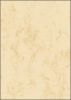 25 Stück Sigel Marmor-Papier, DP 181  A4, Feinpapier, 90 g/qm, beige