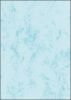 100 Stück Sigel Marmor-Papier, DP 261 A4, 90 g/qm, Feinpapier, blau