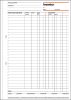 1 Stück Sigel Formularbuch IN 415 Inventurbuch, A4, 50 Blatt