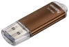 hama 1 Stück hama USB 3.0 Speicherstick FlashPen Laeta, 64 GB, braun