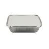 Contital 100 Stück Aluschale 940ml, rechteckig, 202x137x50mm, Menüschale R45L