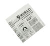 TOP 1000 Stück Döner- Snackbeutel News Paper 15x16cm, Perga 45g/m², weiß