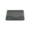 200 Stück Sushi- Tray, Sushi Schale, schwarz mit Deckel, Größe XXL, 170x90x45mm (414)