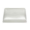 200 Stück Sushi- Tray, Sushi Schale, schwarz mit Deckel, Größe XXL, 170x90x45mm (414)