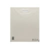 PW 250 Stück LDPE-COEX Griffloch- Tragetaschen, Plastiktüten 55x60+5cm, 50my, weiß