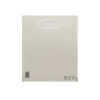 PW 250 Stück LDPE-COEX Griffloch- Tragetaschen, Plastiktüten 45x55+5cm, 50my, weiß