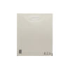 PW 500 Stück LDPE-COEX Griffloch- Tragetaschen, Plastiktüten 38x45+5cm, 50my, weiß