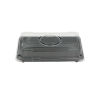 100 Stück Sushi-Tray, Sushi Schale, schwarz mit Deckel, Größe S, 170x90x45mm (410)