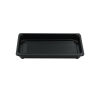 100 Stück Sushi-Tray, Sushi Schale, schwarz mit Deckel, Größe S, 170x90x45mm (410)