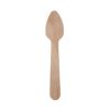 100 Stück Holz-Kaffeelöffel, 110mm, biologisch abbaubar