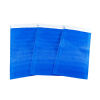 100 Stück Papier Flachbeutel 10,5x23cm, 80g/qm, blau