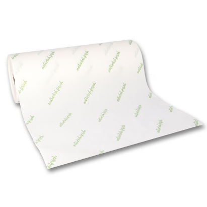 10 KG Einschlagpapier Bäckerseide Natürlich 50cm, 35 g/qm weiß