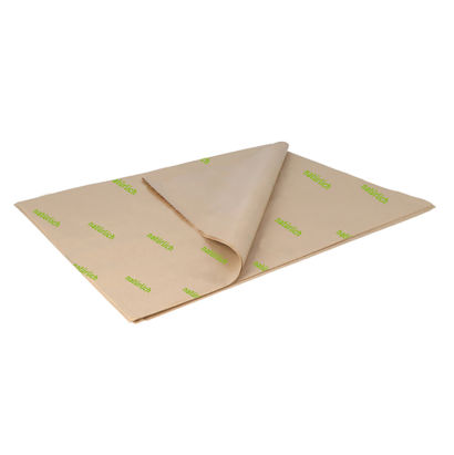 1000 Stück Hamburger-Papier Eco Natürlich 33x38cm, braun