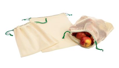 100 Stück Netzbeutel, 310x380mm, 3-5KG, mit Kordelzug, natur, waschbar, wiederverwendbar 100 Stück Netzbeutel, 310x380mm, 3-5KG, mit Kordelzug, natur, waschbar, wiederverwendbar
