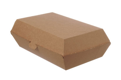 100 Stück Warmhalte- Lunchbox Wellpappe M, 190x110x70mm, braun 100 Stück Warmhalte- Lunchbox Wellpappe M, 190x110x70mm, braun