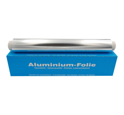 6 Stück Alufolie Box 45cm, 150m, 11my, mit Spenderkarton 6 Stück Alufolie Box 45cm, 150m, 11my, mit Spenderkarton