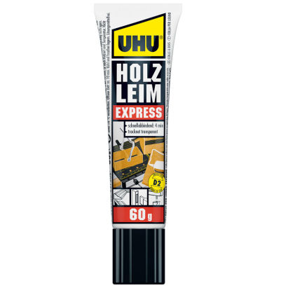 1 Stück UHU Holzleim express 60g (45730) 1 Stück UHU Holzleim express 60g (45730)